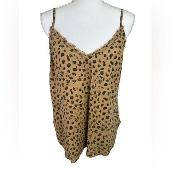 Bella Dahl Leopard Print Cami Top Size M - Picture 1 of 8